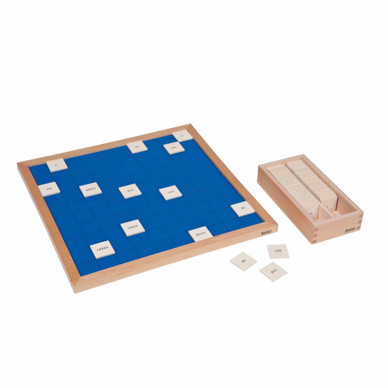 Hundred Board With Roman Numerals