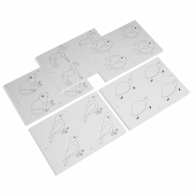 Animal Puzzle: Copy Masters
