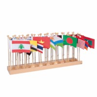 Flag Stand Of Asia