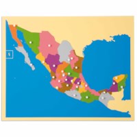 Puzzle Map: Mexico