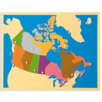 Puzzle Map: Canada