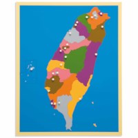 Puzzle Map: Taiwan