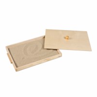 Sandpaper Letter Tracing Tray