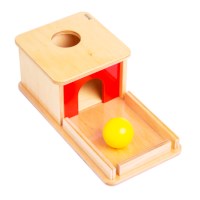 Object Permanence Box With Tray