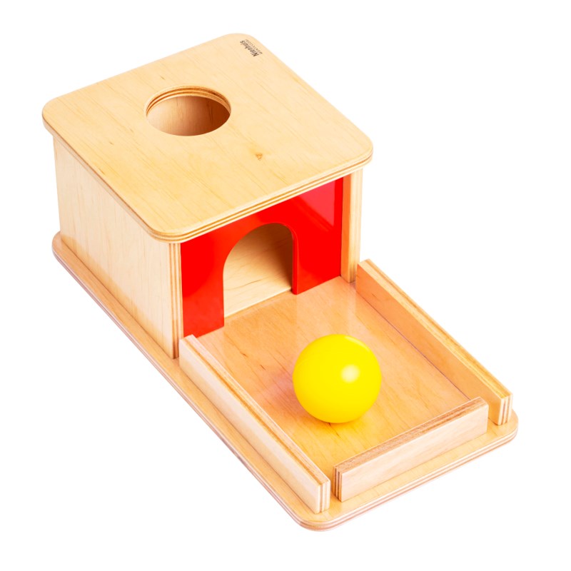 Object Permanence Box With Tray