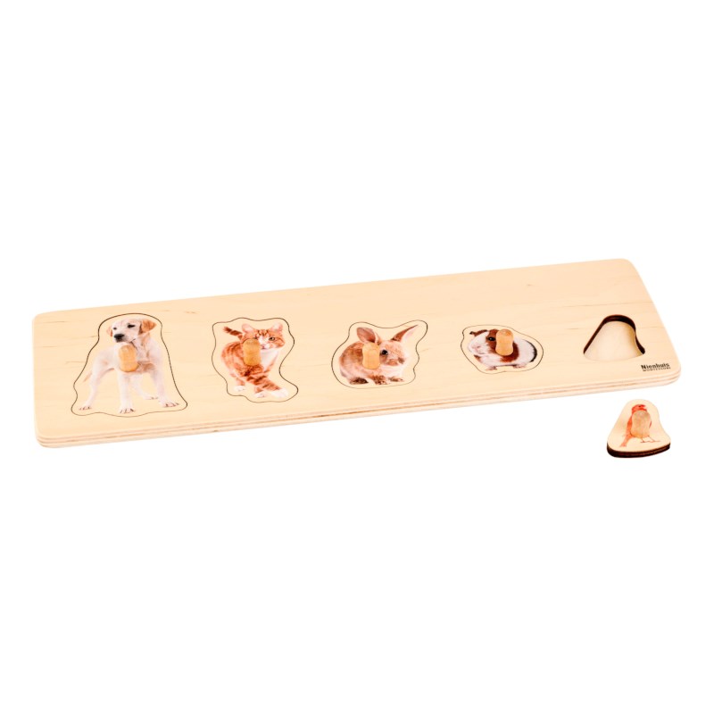 Toddler Puzzle: 5 Pets