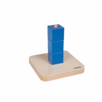 Cubes On Vertical Dowel