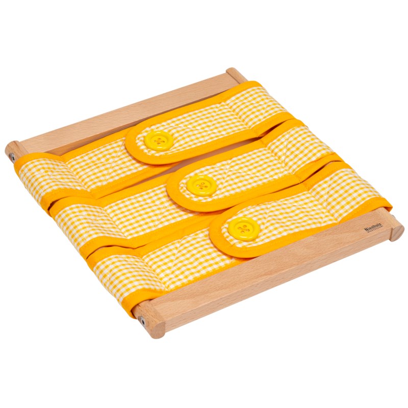 Infant / Toddler Dressing Frame: 3 Buttons