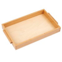 Wooden Tray With Handles: Small