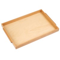 Wooden Tray With Handles: Large