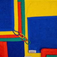 Hand Towels: Small - Red (4)