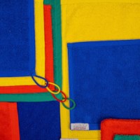 Hand Towels: Small - Yellow (4)