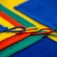 Hand Towels: Small - Yellow (4)