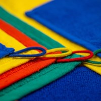 Hand Towels: Small - Blue (4)