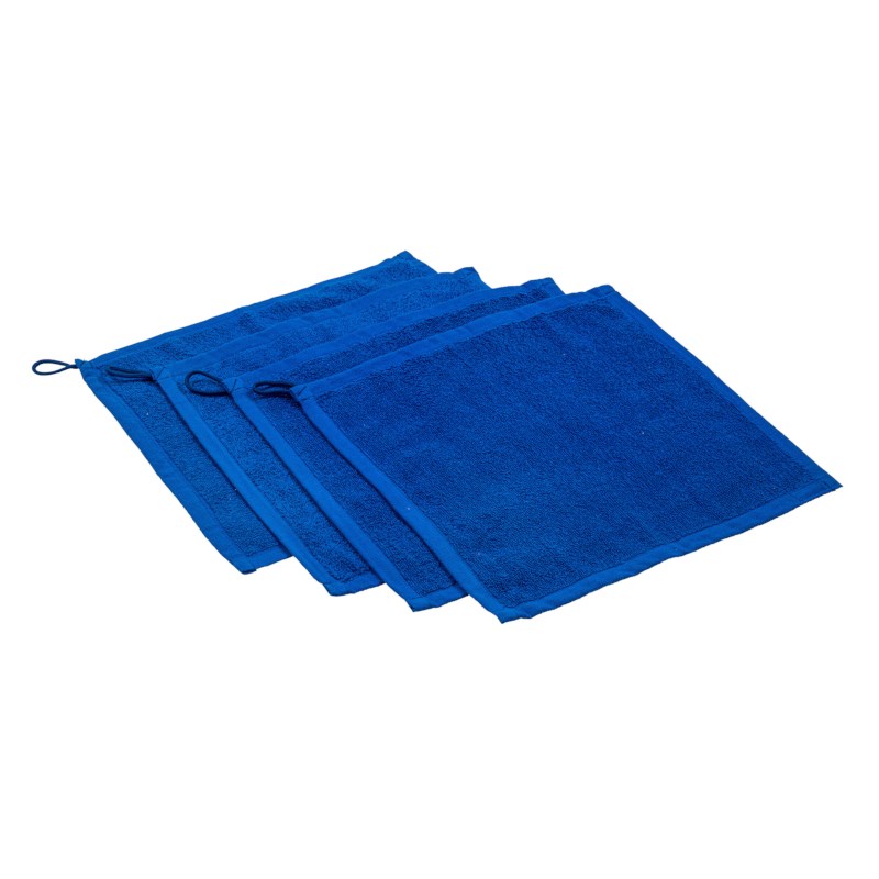 Hand Towels: Large - Blue (4)