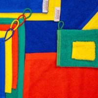 Hand Towels: Large - Blue (4)