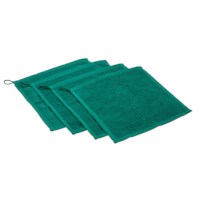 Hand Towels: Large - Green (4)