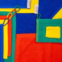 Hand Towels: Large - Green (4)