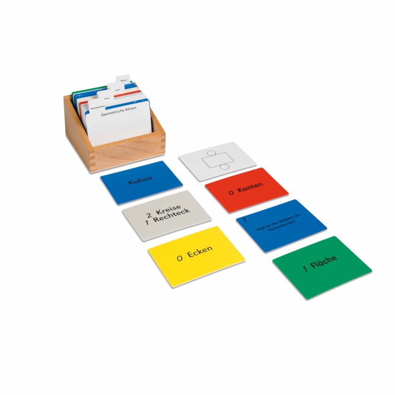 Geometric Solids Activity Set (German version)