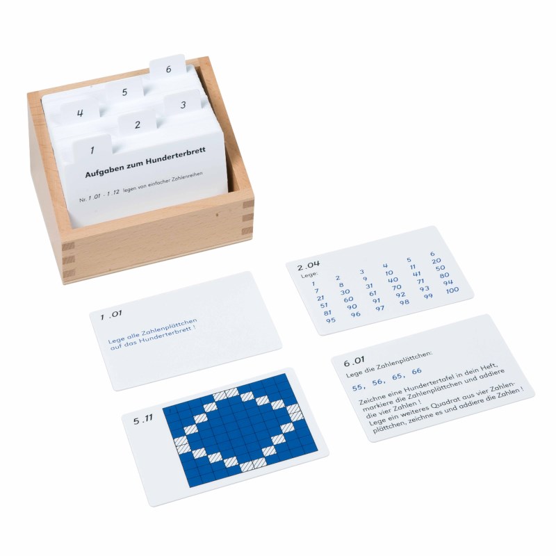 Hundred Board Activity Set (German version)