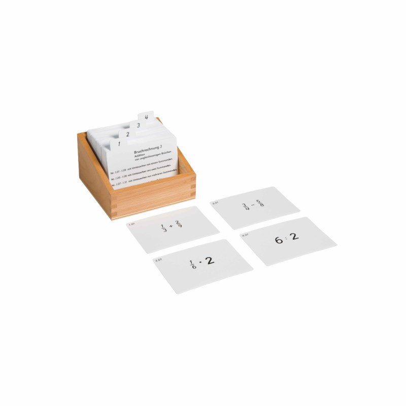 Fractions Activity Set: 3 (German version)