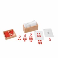 Cut-Out Numerals And Counters Activity Set (German version)