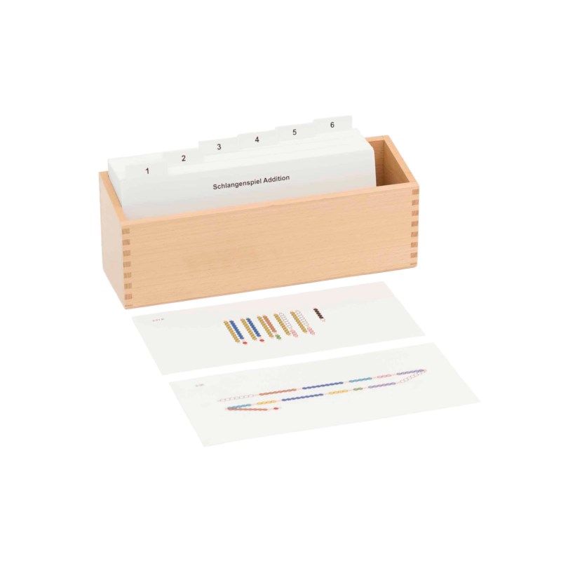 Addition Snake Game Activity Set (German version)