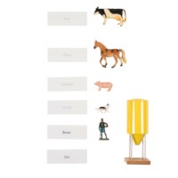 Set Of Word Cards For The Fram (German version)