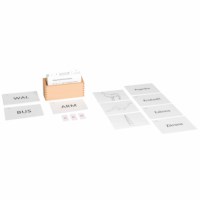 Exercise Cards Printed Alphabet (German version)