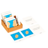 Nomenclature Cards Land And Water Forms: Set 1 And 2