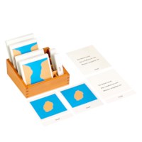 Nomenclature Cards Land And Water Forms: Set 1 And 2