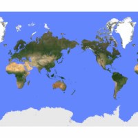 Large Chart Of The World