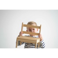 Slatted Chair: Low
