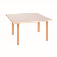 Square Table Top: Milk White - 64 x 64 x 2 cm.