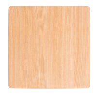 Square Table Top: Beech - 64 x 64 x 2 cm.