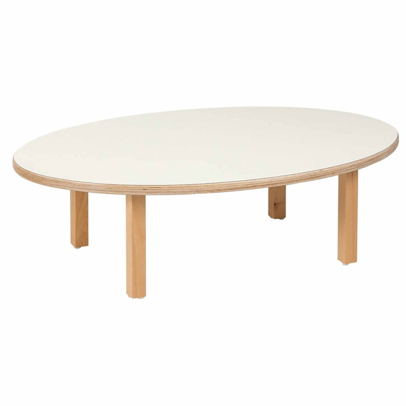 Toddler Group Table Oval 100 X 62 31 Cm Heutink International