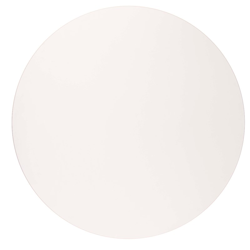 Round Table Top: Milk White - Ø 115 x 2 cm.