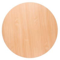 Round Table Top: Beech - Ø 115 x 2 cm.