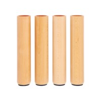 Set Of 4 Table Legs: Height 26 cm.