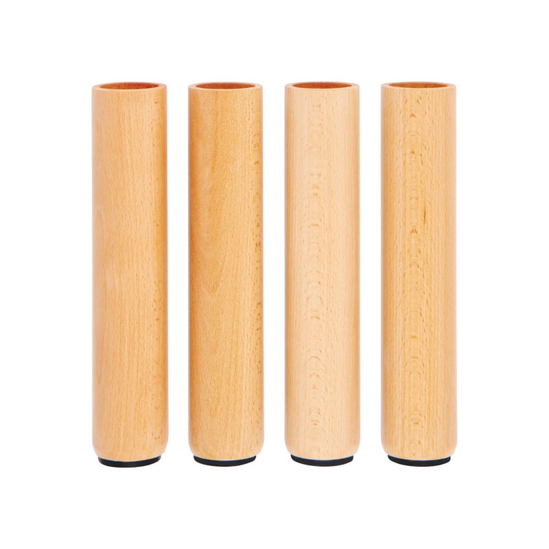 Set Of 4 Table Legs: Height 26 cm.