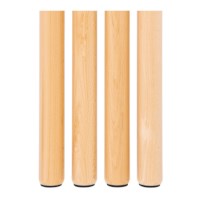 Set Of 4 Table Legs: Height 35 cm.