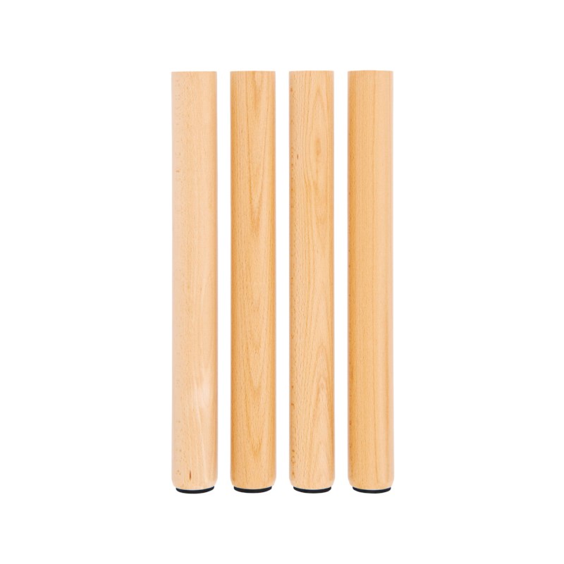 Set Of 4 Table Legs: Height 46 cm.