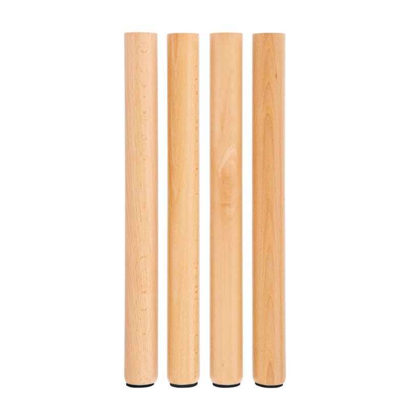 Set Of 4 Table Legs: Height 53 cm.