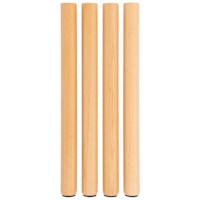 Set Of 4 Table Legs: Height 59 cm.