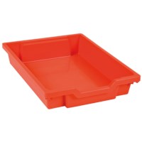 Tray Without Gliders: red (7 cm)