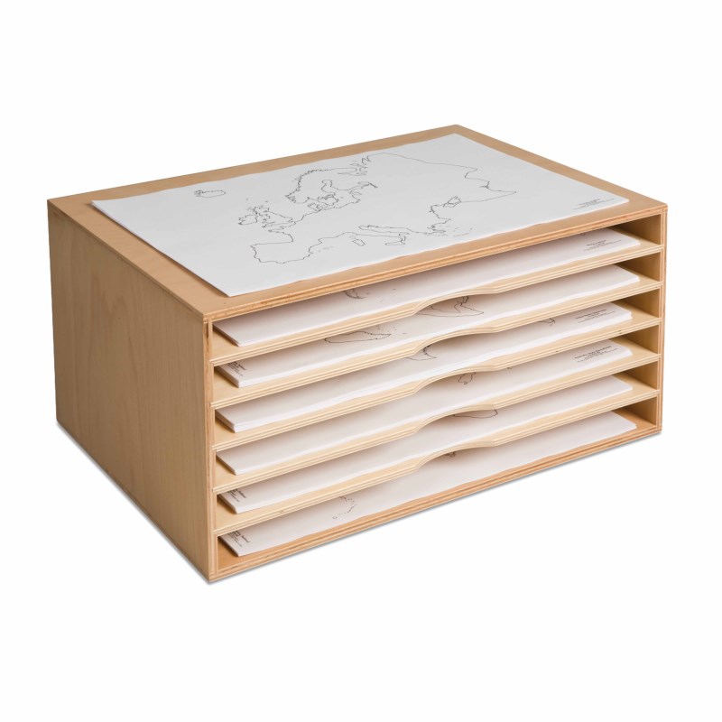 Cabinet For Paper Maps