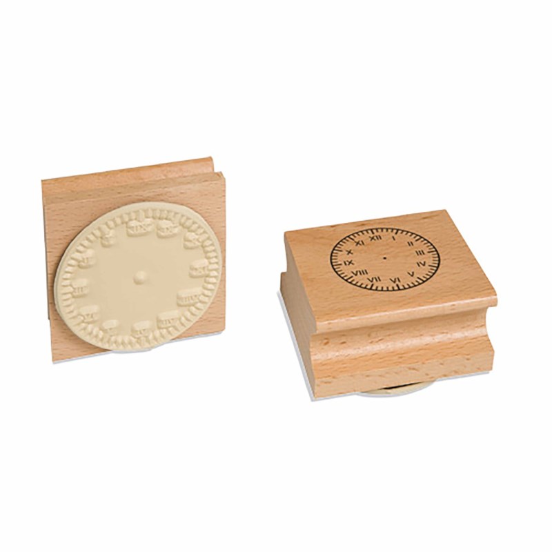 Clock Stamp: Roman Numerals