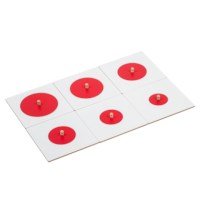 Geometric Insets: Red & White