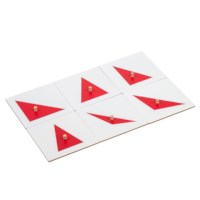 Geometric Insets: Red & White