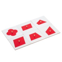 Geometric Insets: Red & White